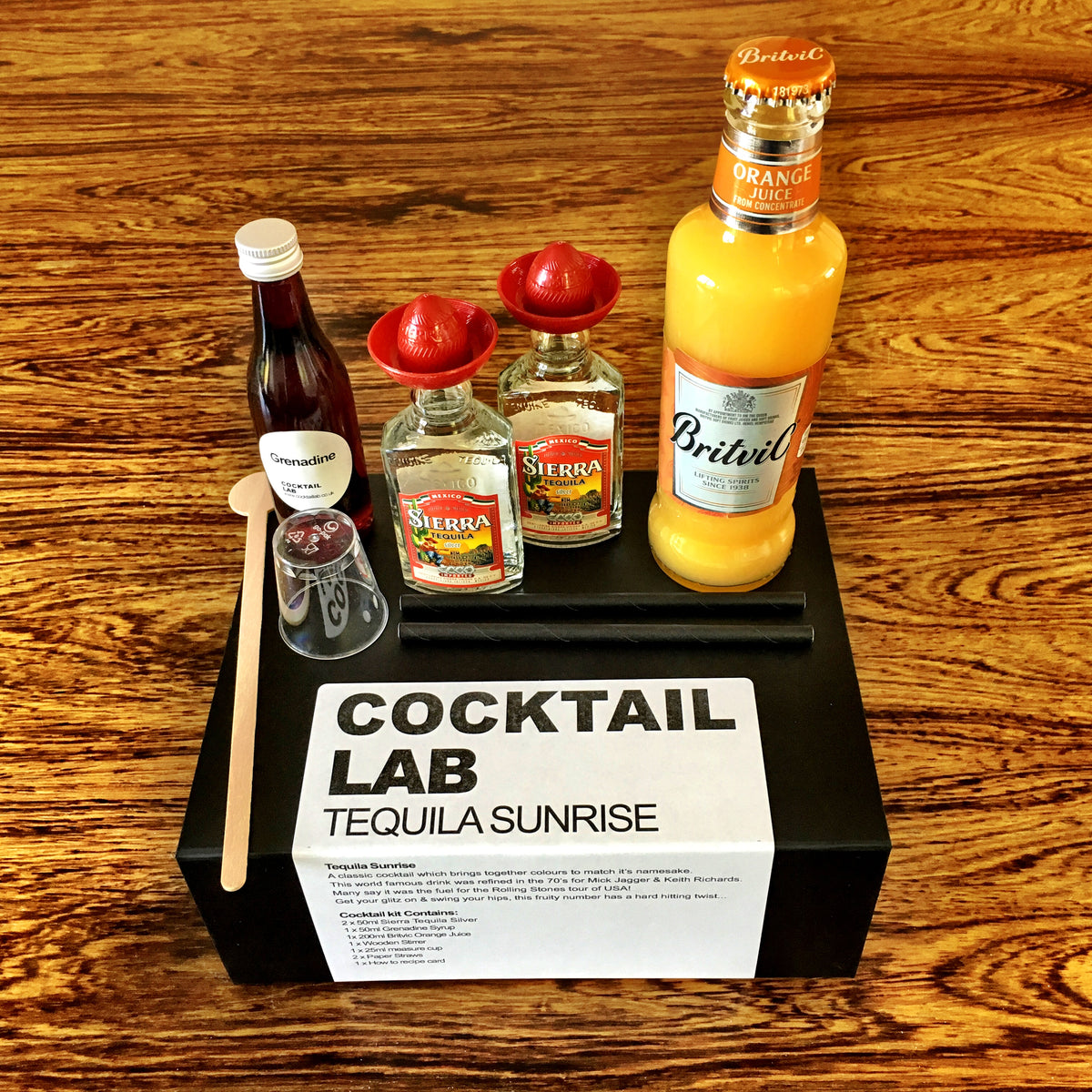 Tequila Sunrise Rhinestone Kit