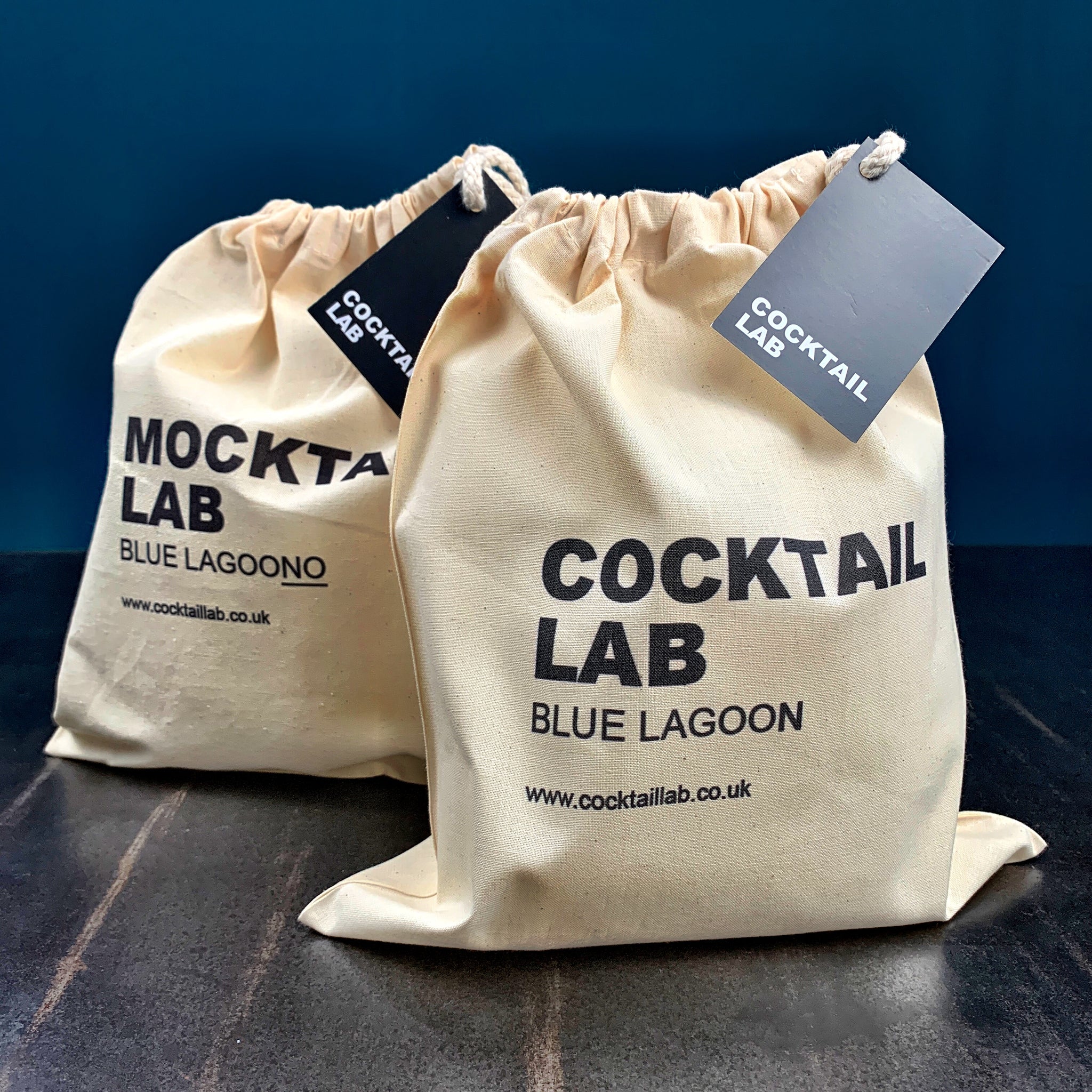 New Cocktail & Mocktail Lab Gift Kit Bags with Crisps