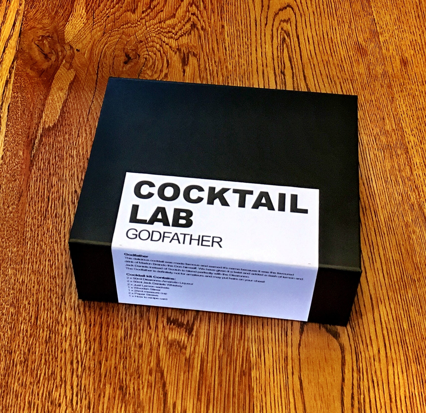 Godfather Cocktail Kit Gift Box