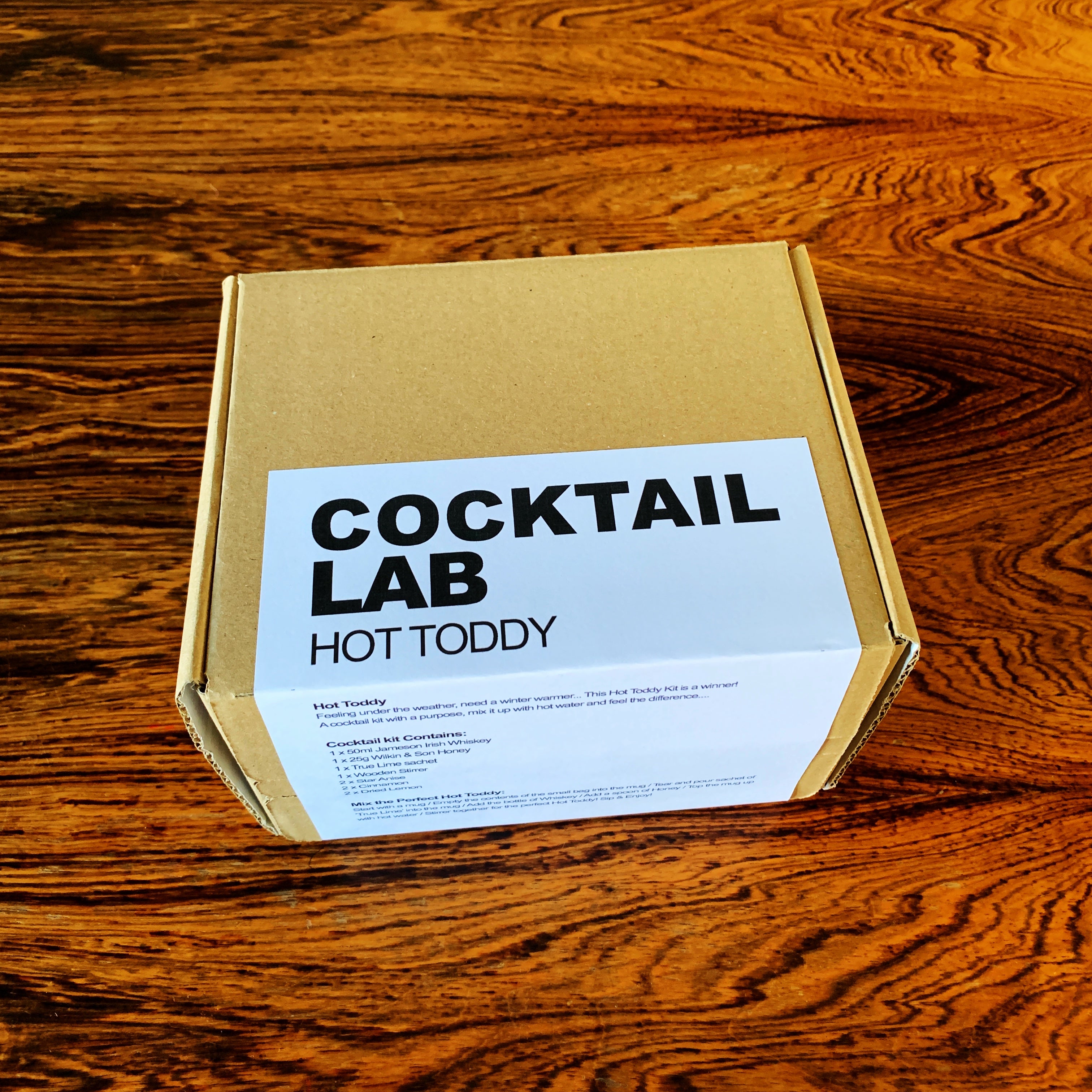 Hot Toddy Cocktail Kit Box