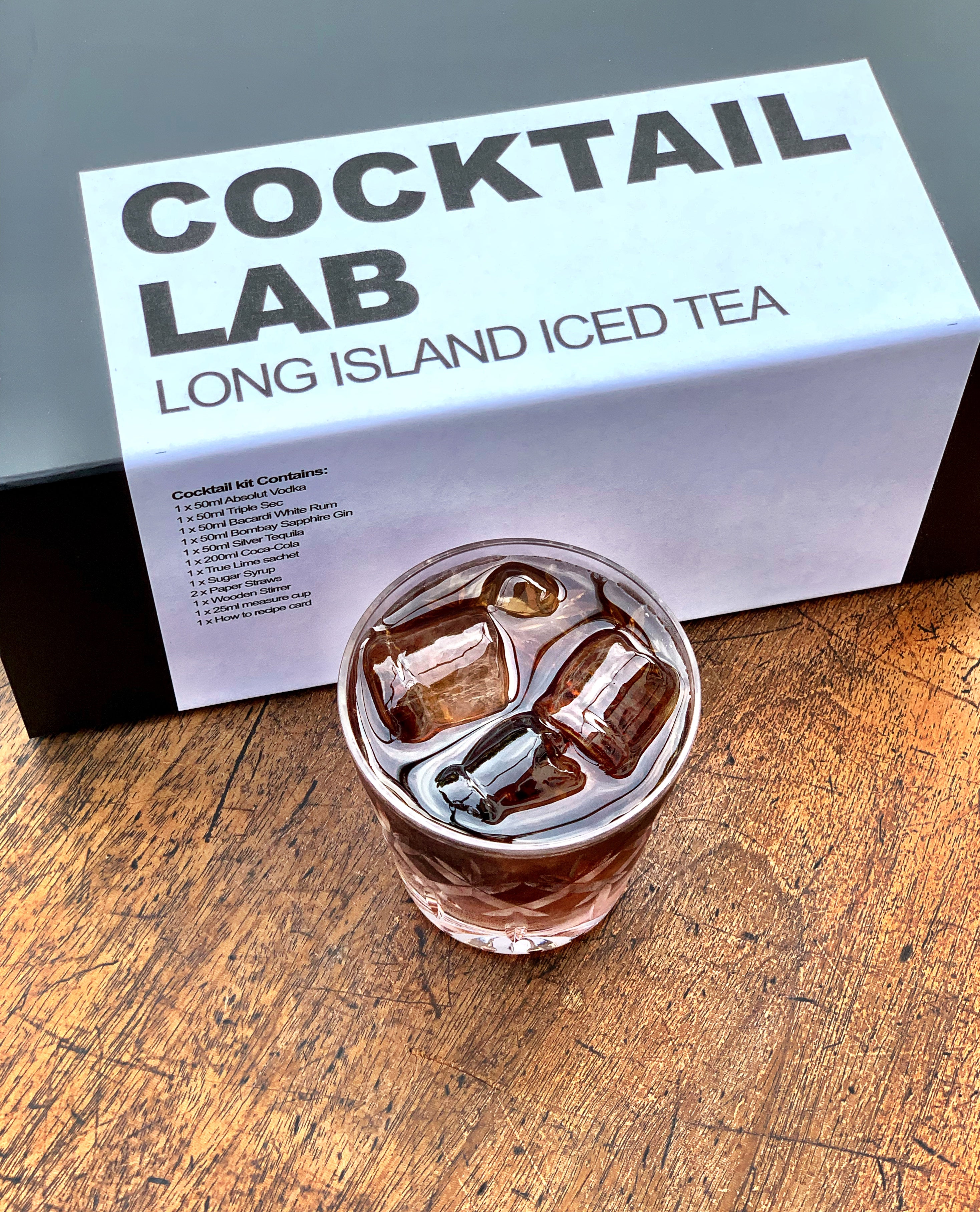 Premium Bottled Long Island Iced Tea Cocktail Gift Set By Hunter