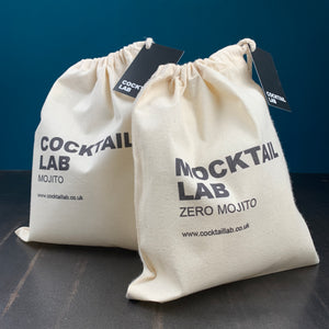 Zero Mojito and Mojito cocktail mocktail bags