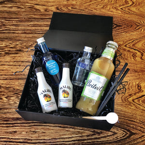 Blue Hawaiian Cocktail Kit Inside