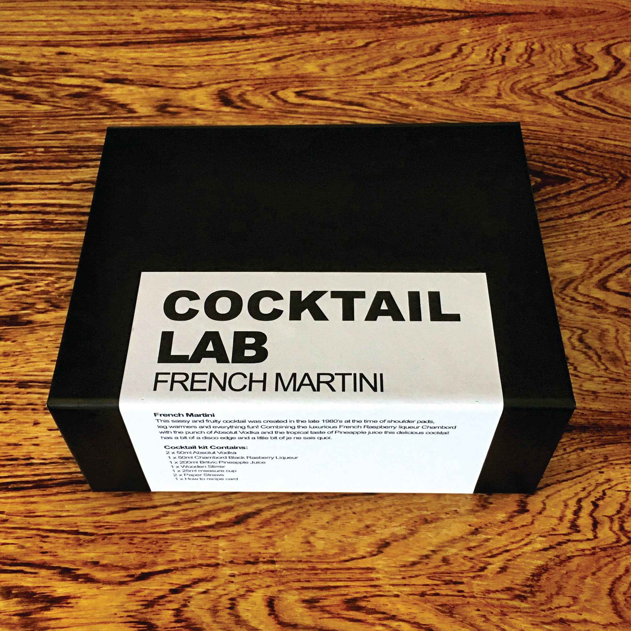French Martini Cocktail Gift Box