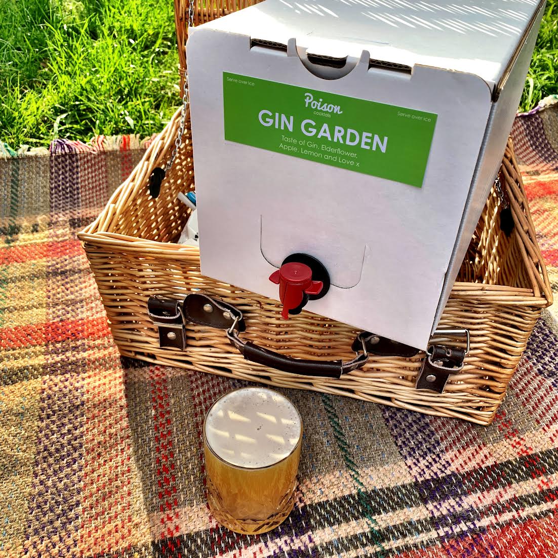 Pre-Mixed Gin Garden Cocktail Box 10 Litre