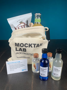 Jack FrostNO Mocktail Kit & Crisps Gift Bag