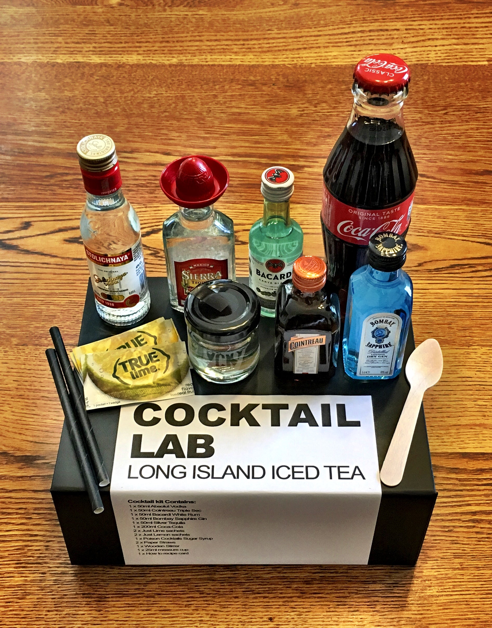 Long Island Iced Tea Cocktail kit gift box