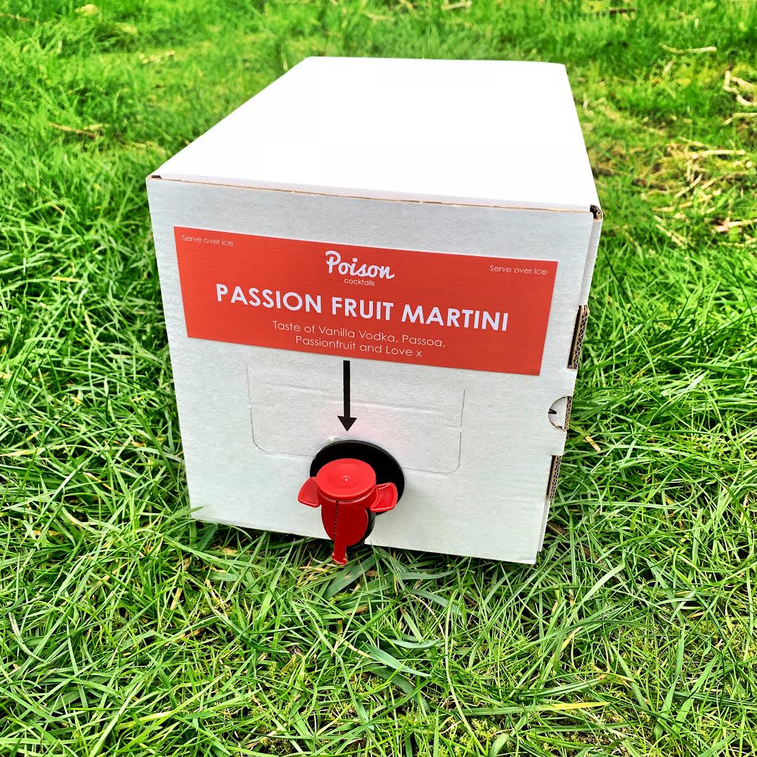 Pre-Mixed Passion Fruit Martini Cocktail Box 5 Litre