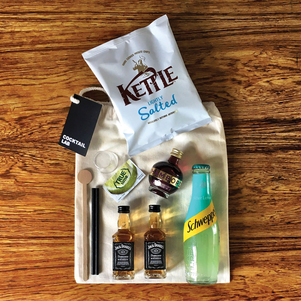 Velvet Elvis Cocktail Kit & Crisps Gift Bag