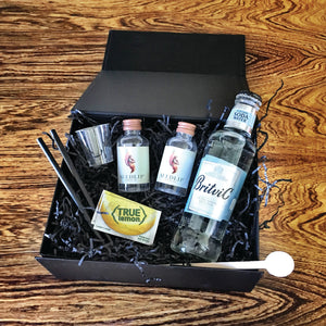 Zero Gin and Soda Cocktail Gift Box Inside